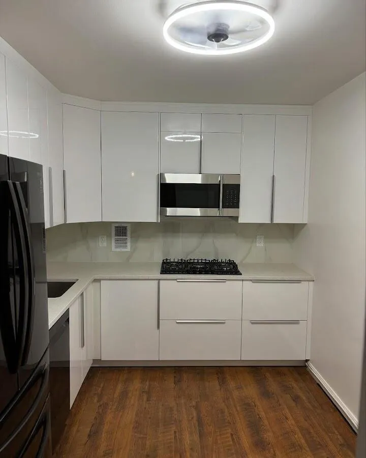 Renovated kitchen with quartz countertops in Mount Pleasant